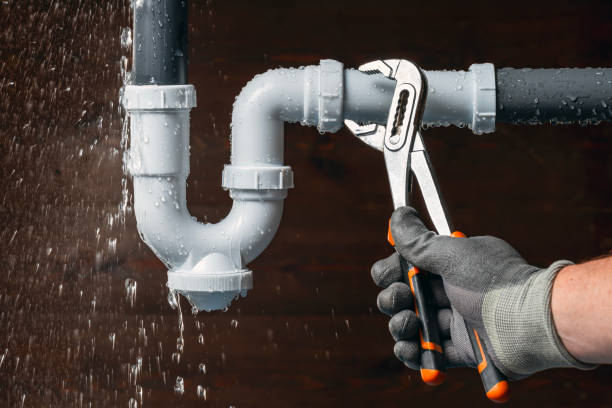 Professional Drain Cleaning technician working in Bannock, OH